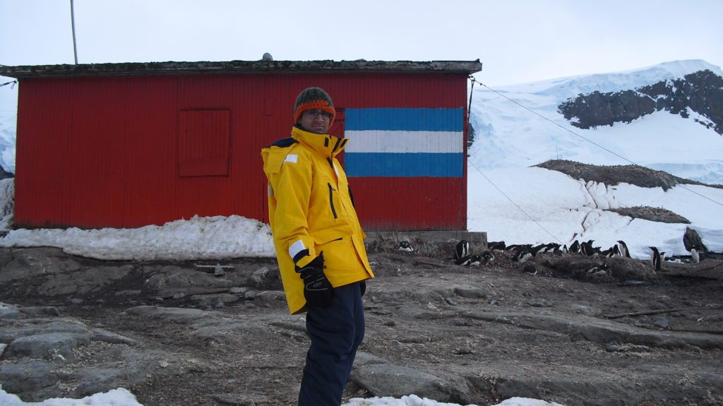 Antarctica Argentinean scientific base