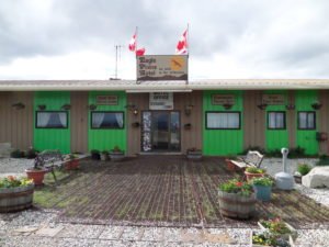 The only restaurant on seven hundred km stretch