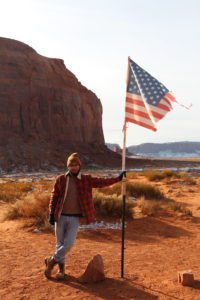Monument Valley is windy