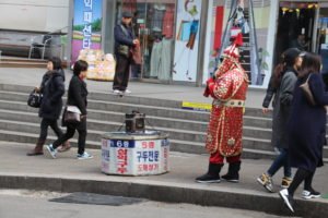 An entrepreneur of Myeong-dong