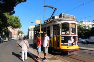 Legendary Lisbon train