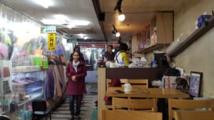 Koreans are shopping addicts, even cafe sells clothes